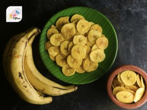 Indian Banana Chips Ripe Bananas