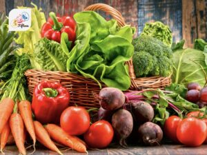 Raw Organic Vegetables
