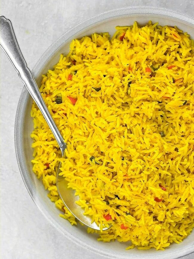 Flavorful Yellow Rice