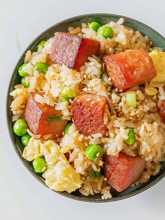 Easy Spam Stir-Fried Rice