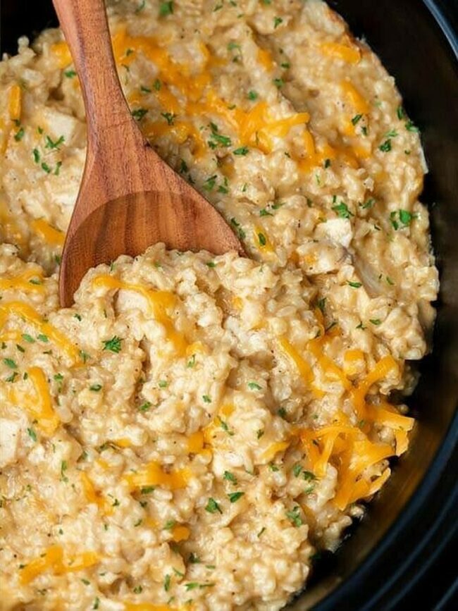 Crockpot Chicken and Rice