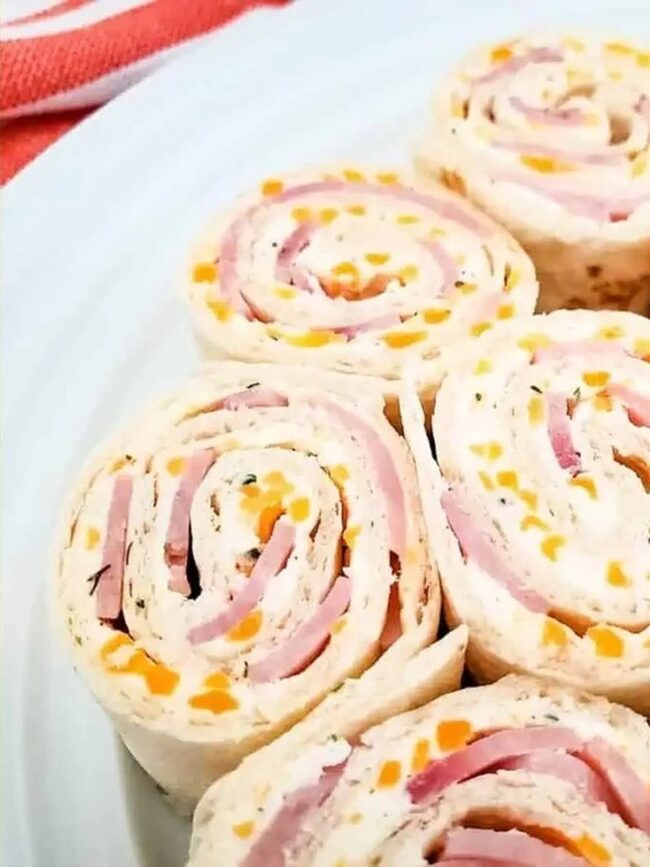 Ham and Cheese Pinwheels