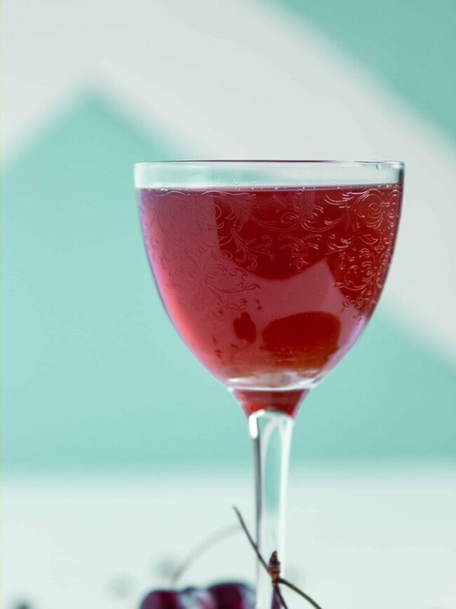 Cherry-Infused Irish Coffee Manhattan