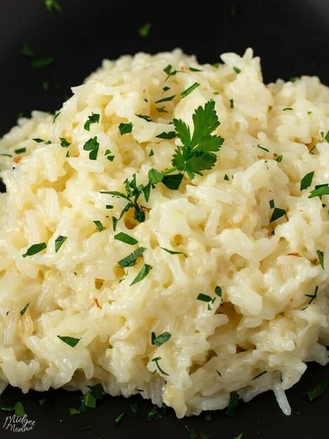 Creamy Parmesan-Infused Rice