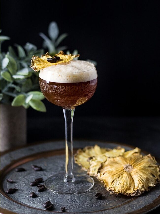 Bourbon-Infused Carajillo