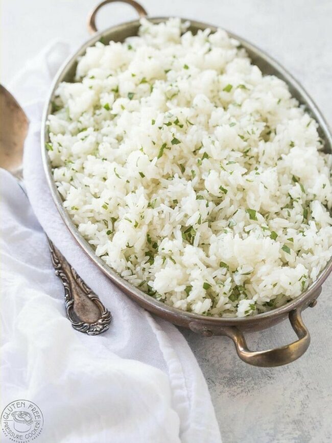 Instant Pot Cilantro Lime Rice