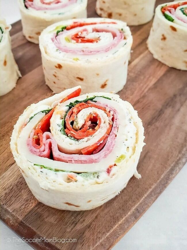 Zesty Italian Pinwheels
