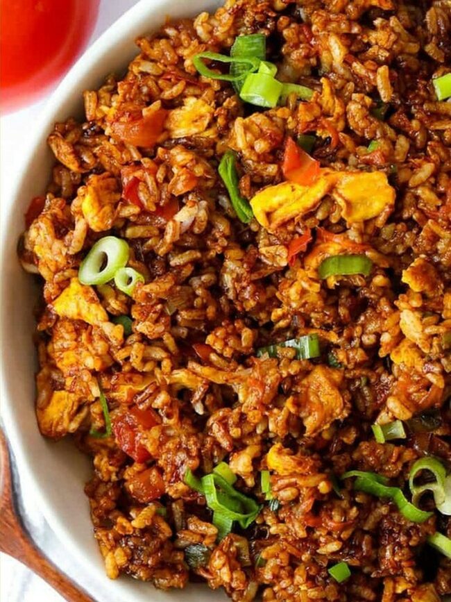 Tomato and Egg Fried Rice