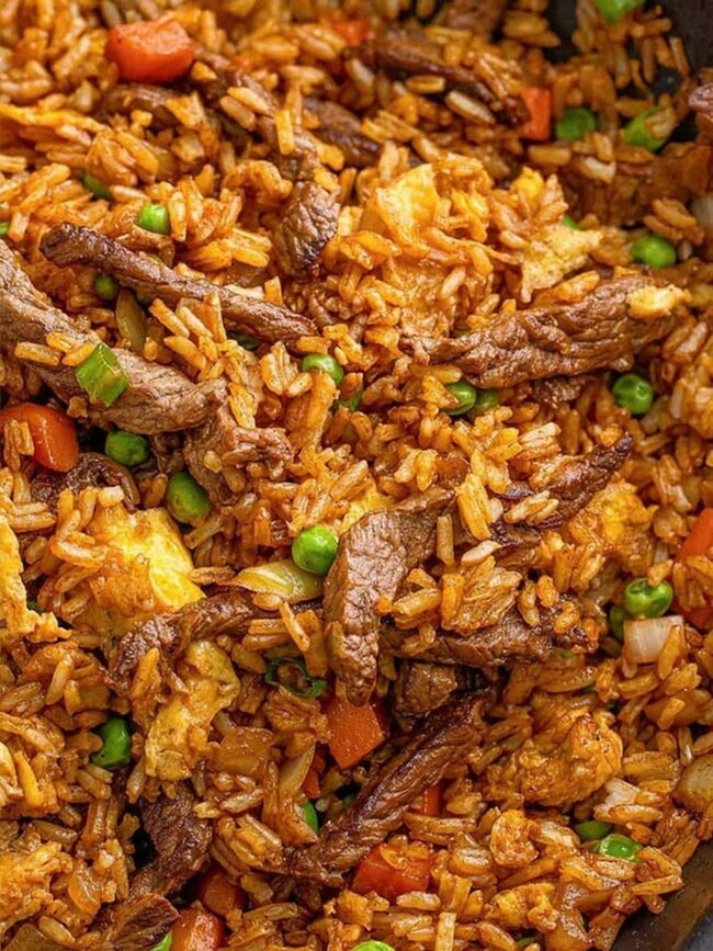 Beef Stir-Fried Rice
