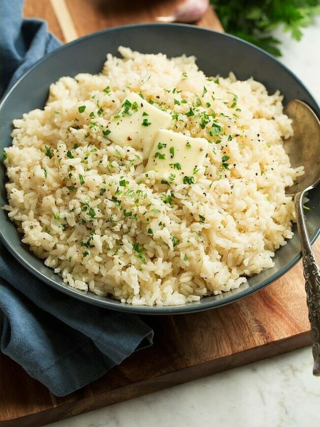 Garlic Butter Flavored Rice