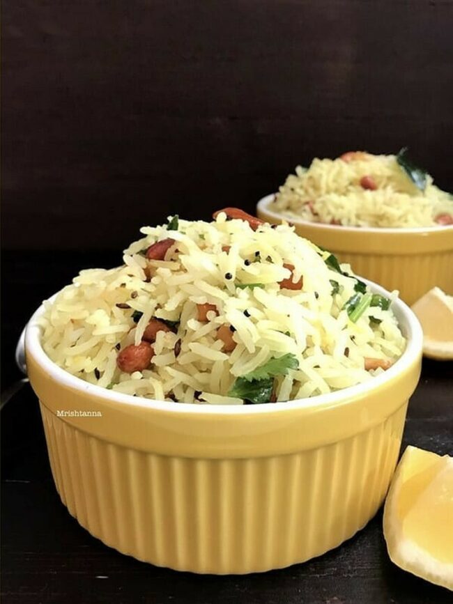 Indian-Style Lemon Rice