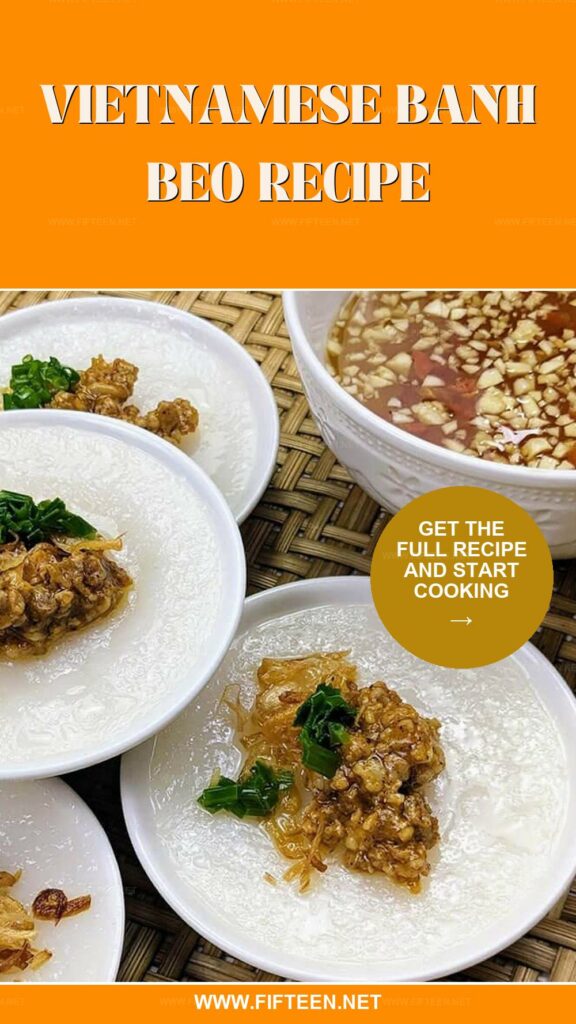 Bánh Bèo Recipe (Vietnamese Steamed Rice Cakes)
